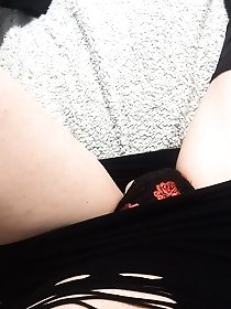 Feminine domestic worker undresses and engages in toy pleasure