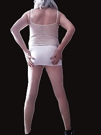 Beautiful transgender sexuals of the street pose naked.