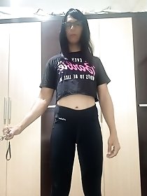 Sakura in her cute dress, but with a tinge of naughtiness.