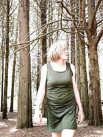 Crossdress walk forest trails