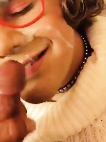 Ravishing mistress takes off provocative underwear