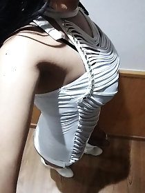 Elegant GFs are spreading ass