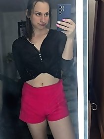 Girlfriend is a transsexual with big boobs good fucker