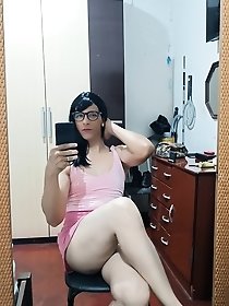 Pink bodysuit sex with Sakura Nakamura ass spanking included