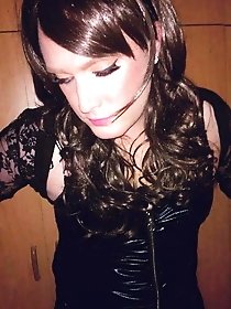 Fiery shemale chick in perfect shape