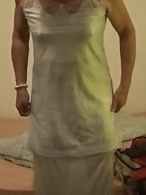 Tranny hooker gets her body covered with cum after sex