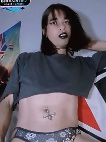 The man gets what he wants from a dirty shemale